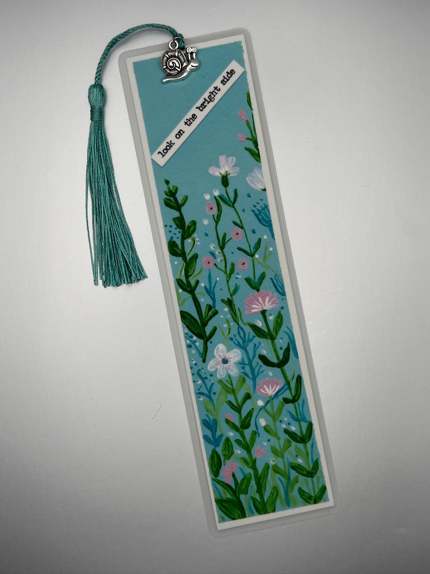 Bright Side Floral Bookmark