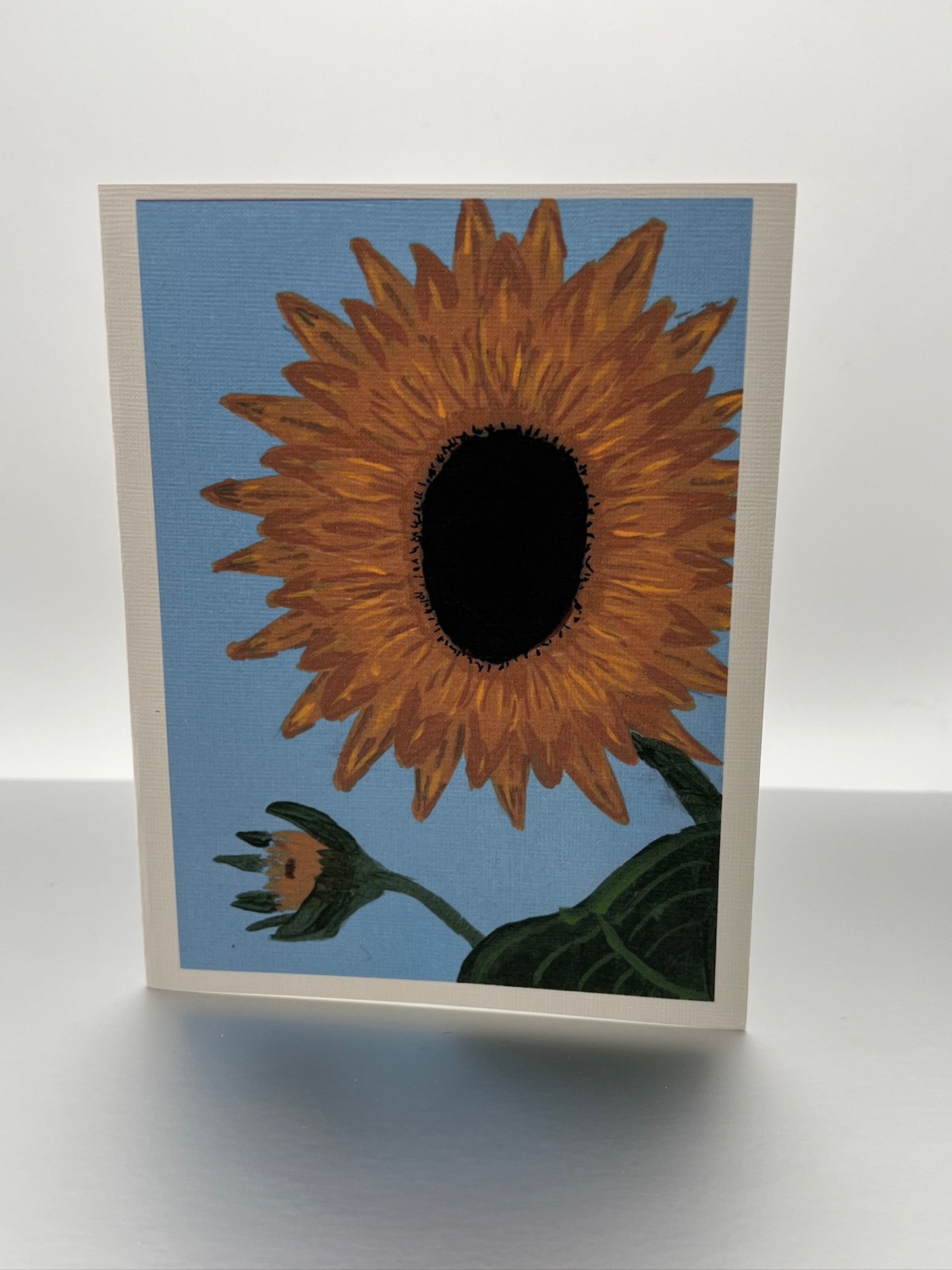 Blooming Sunflower Notecard