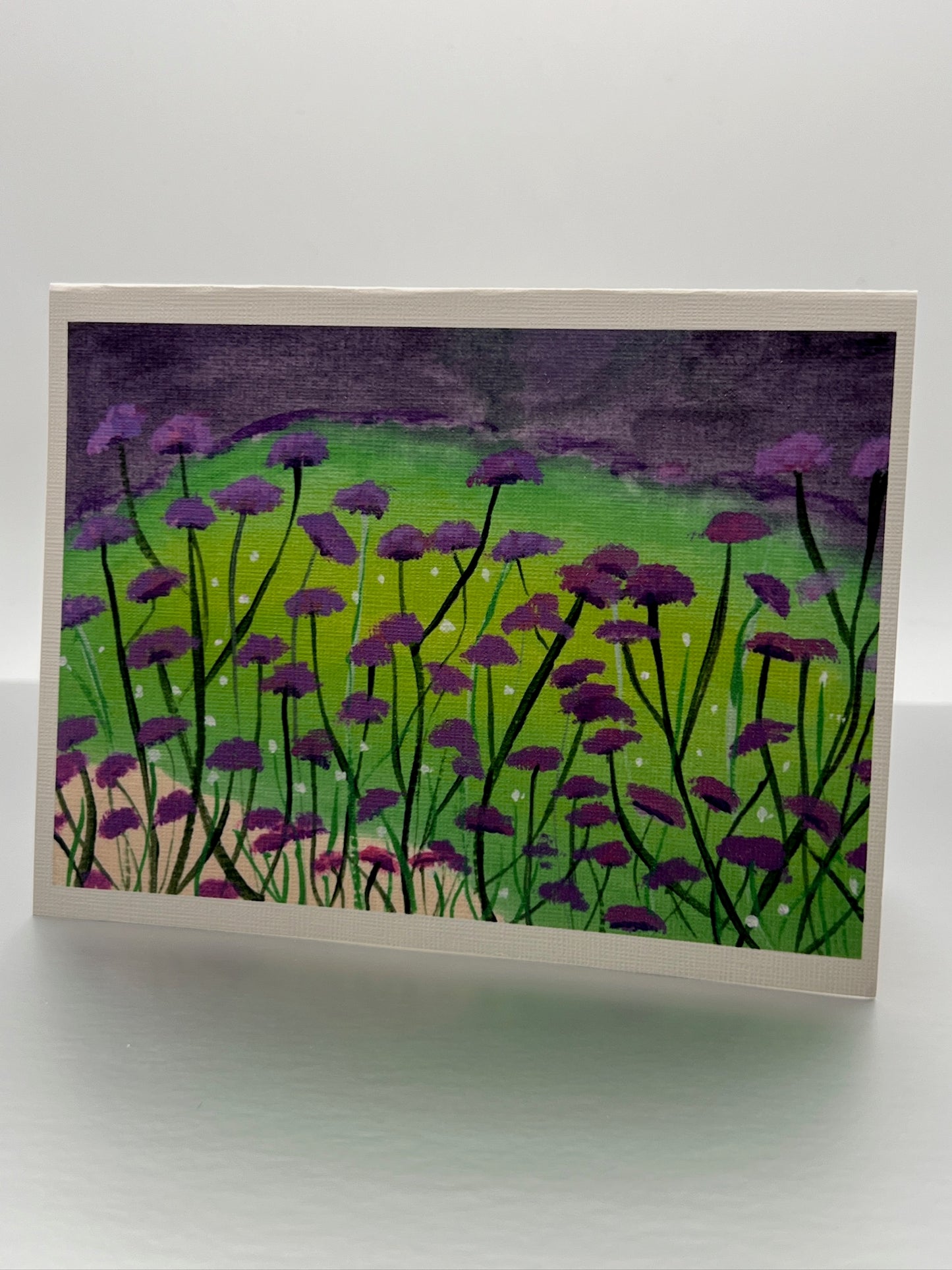 Purpletop Vervain Notecard