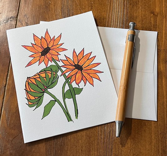 Sensational Sunflower Notecard