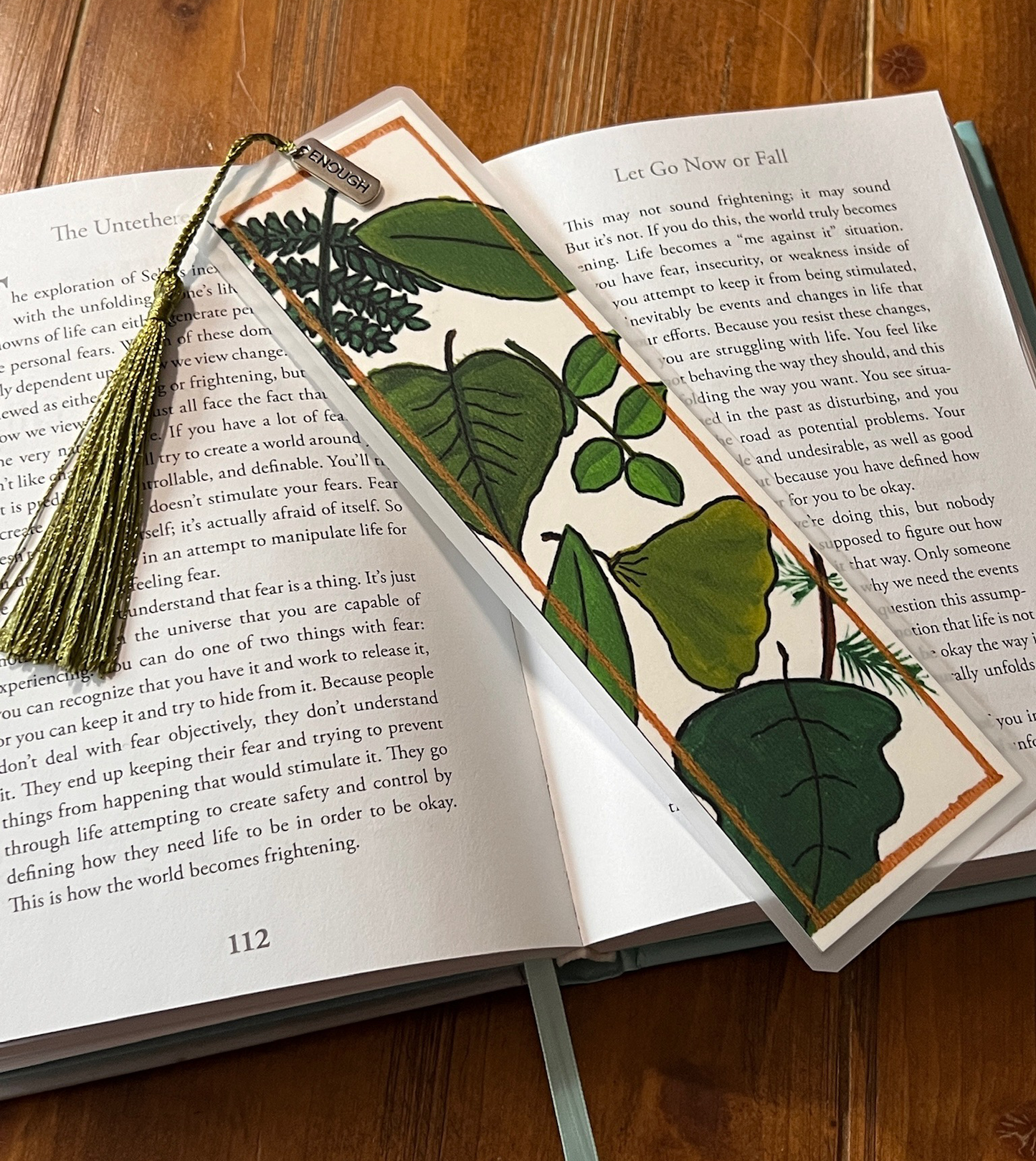 Green Leaf Bookmark