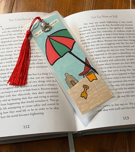 Sandy  Beach Bookmark