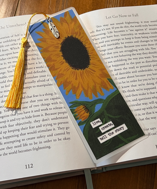 Sunflower Bookmark