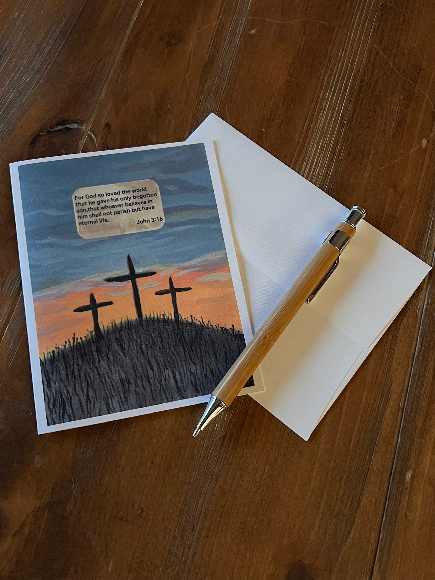 John 3:16 Notecard