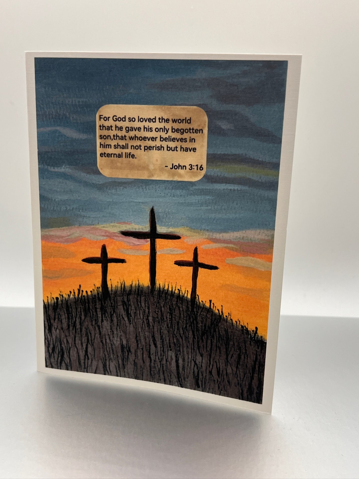 John 3:16 Notecard