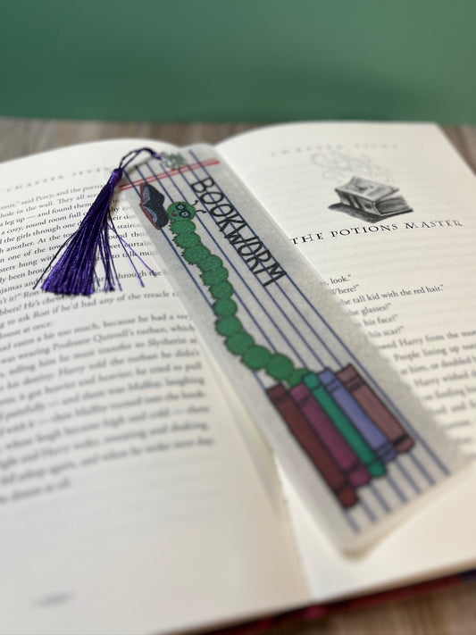 Bookworm Bookmark – Chapter Chomper for Young Readers