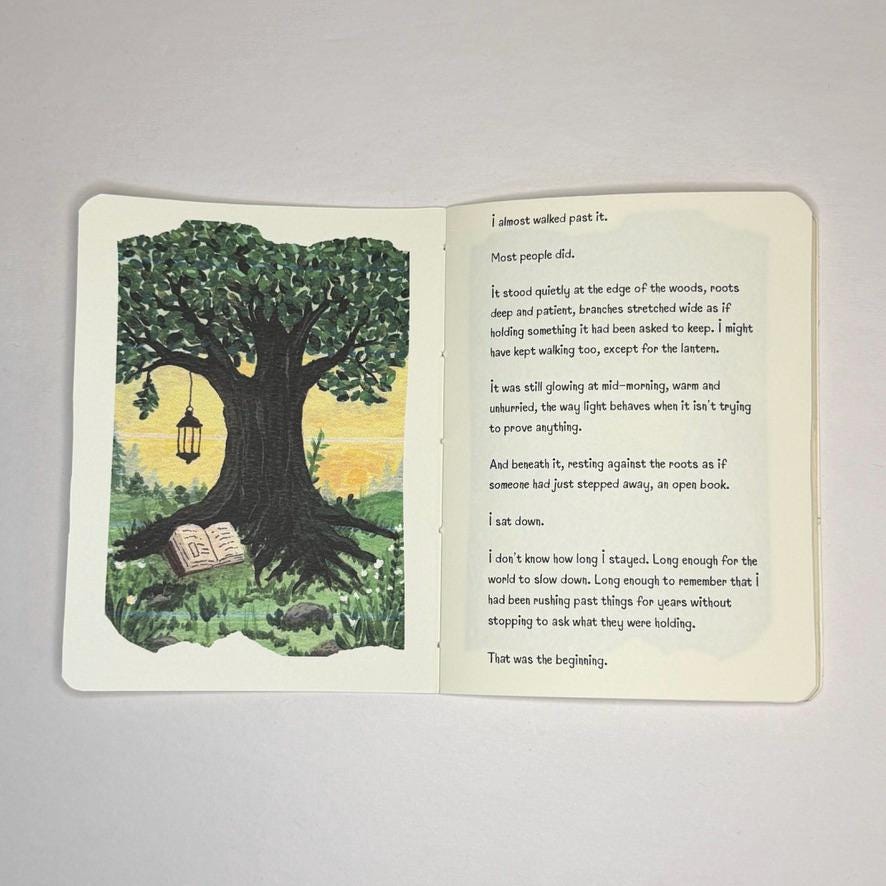Gift Set | The Library That Grew Wild | Mini Book & 5 Notecards for Book Lovers