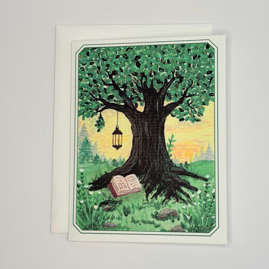 Gift Set | The Library That Grew Wild | Mini Book & 5 Notecards for Book Lovers