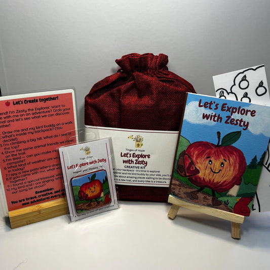 Let’s Explore with Zesty Creative Kit – Kids Adventure Activity Set