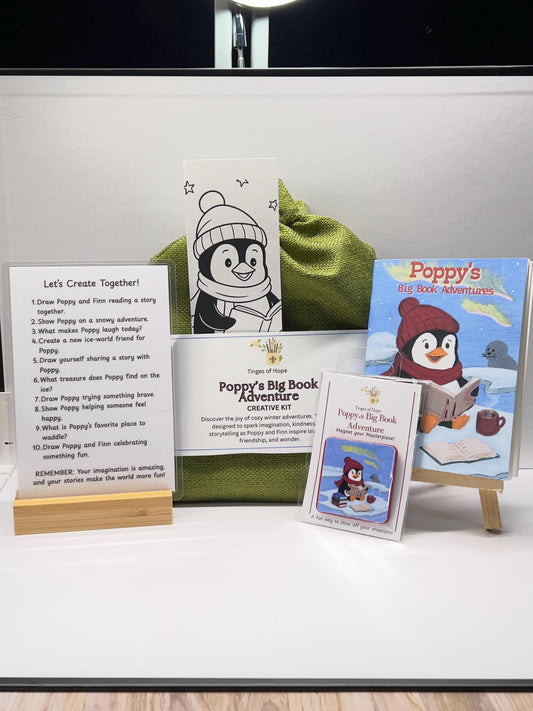 Poppy the Penguin Art Kit | Kids Winter Activity Set